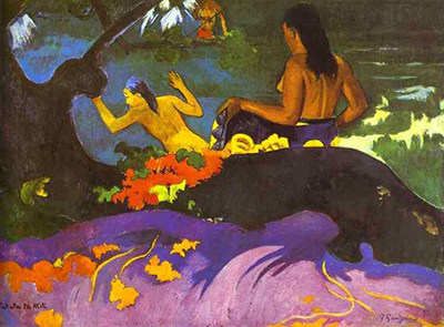 By the Sea Paul Gauguin